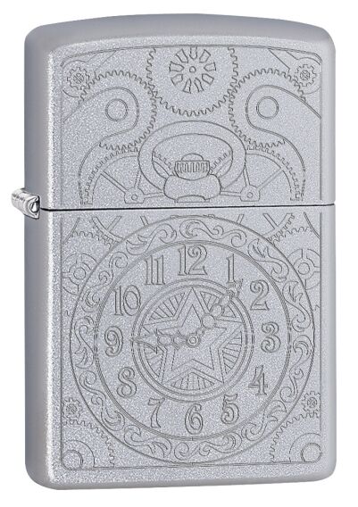 205 Pf18 Clock Gadget Design - ZIPPO
