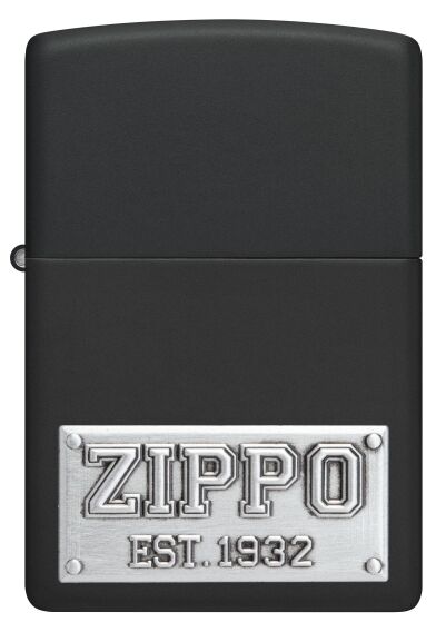 218 Zippo Licensed Plate Emblem - ZIPPO