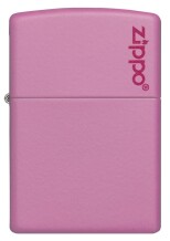Zippo Classic Pink Matte Zippo Logo Çakmak - 2