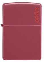 49844Zl Red Brick Zippo Logo - 1