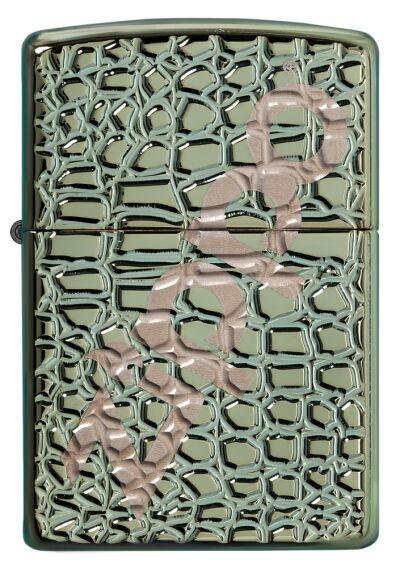 Armor Chameleon Zippo Alligator - ZIPPO