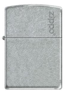 Zippo Classic Antique Silver Zippo Logo Çakmak - ZIPPO (1)