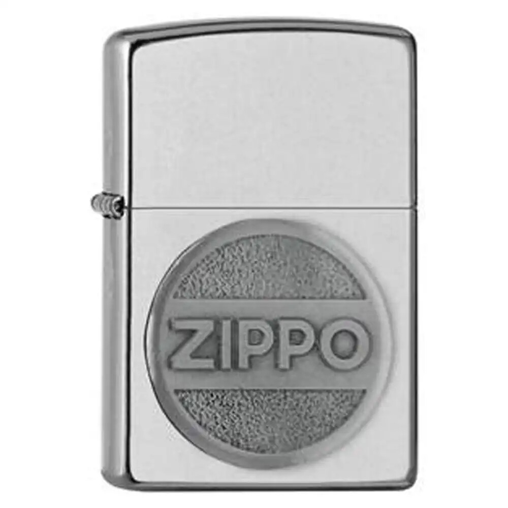 Zippo Classic Çakmak, Street Chrome Logo Tdv - ZIPPO