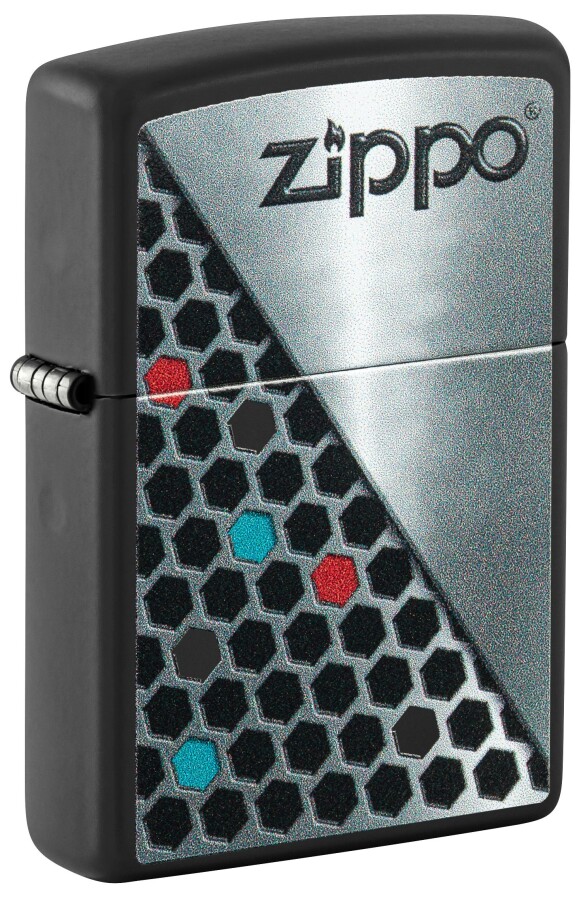 218 Zippo Hexagon Design - 1