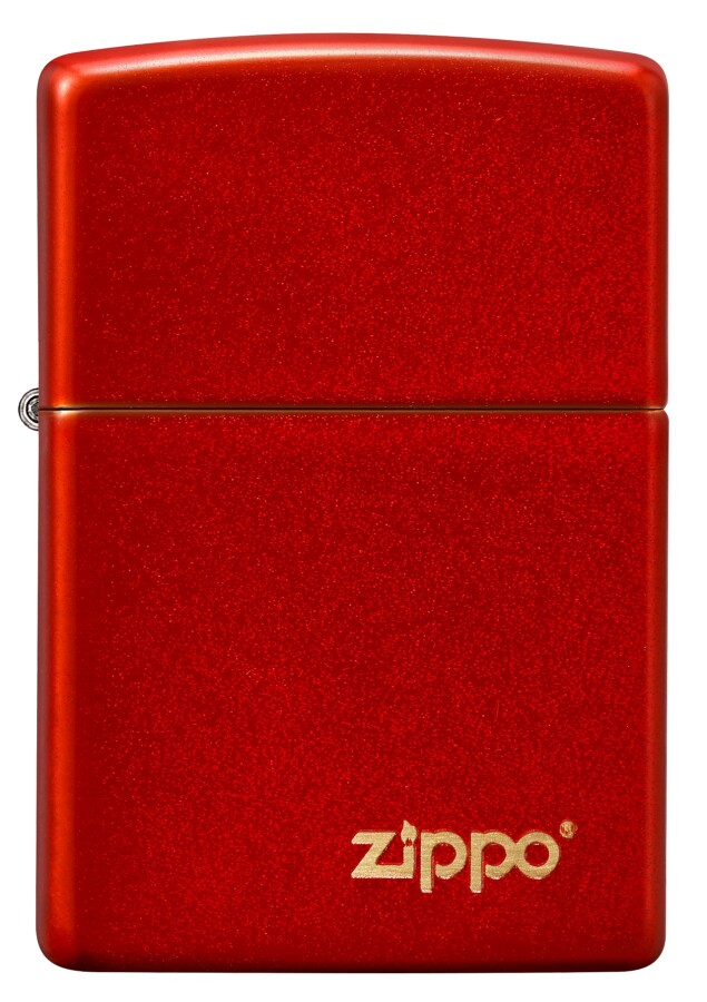 49475 Metallic Red Zippo Lasered - ZIPPO