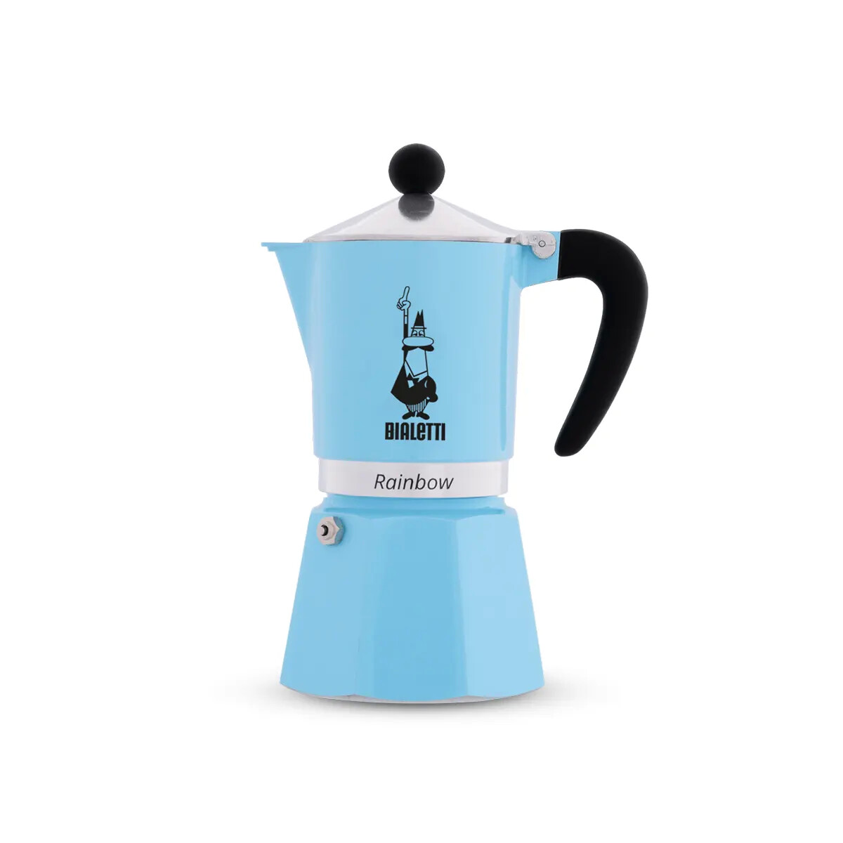 Bialetti Rainbow Mavi 3 Cup Mokapot - BIALETTI