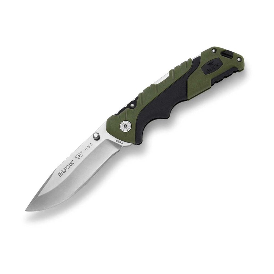 Buck 659 Folding Pursuit Çakı, Yeşil-Siyah - BUCK KNIFE