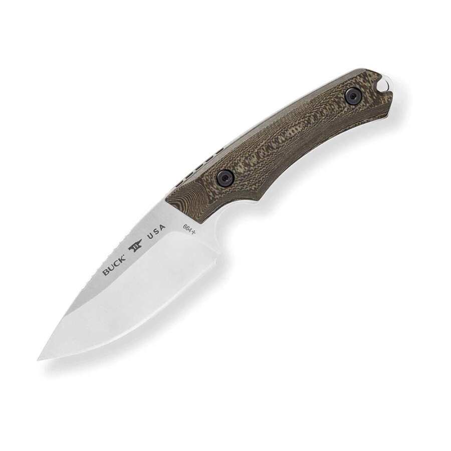Buck 664 Alpha Hunter Pro Bıçak, Kahverengi-Bej - BUCK KNIFE