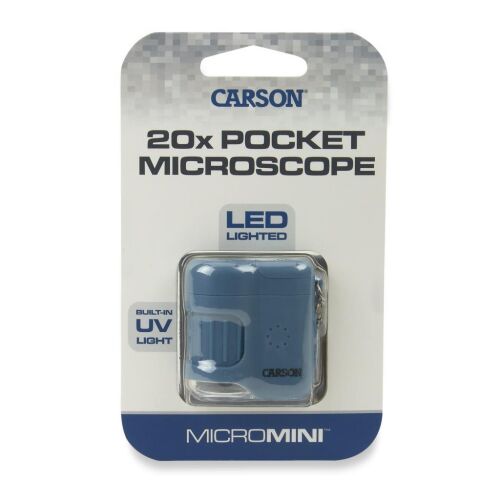 Carson Micromini 20x Mavi Mikroskop - 7