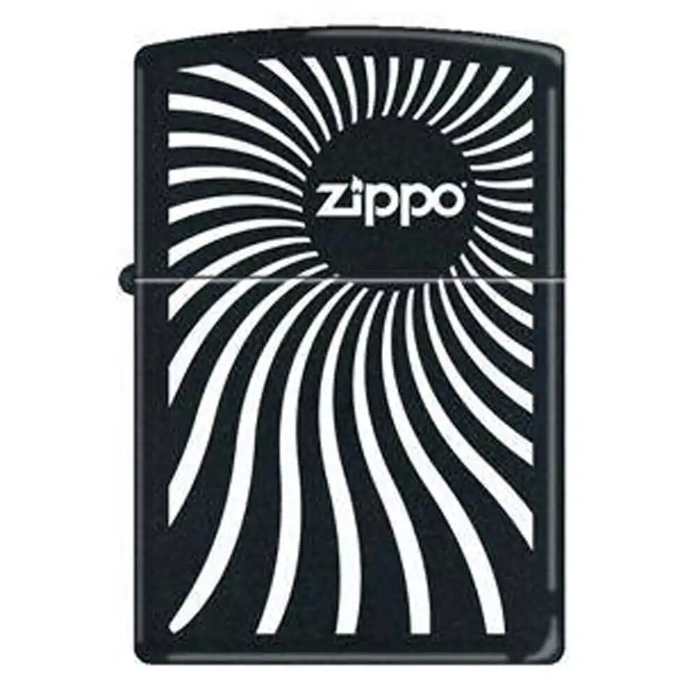 Zippo Classic Çakmak, Black Matte Starburst - ZIPPO