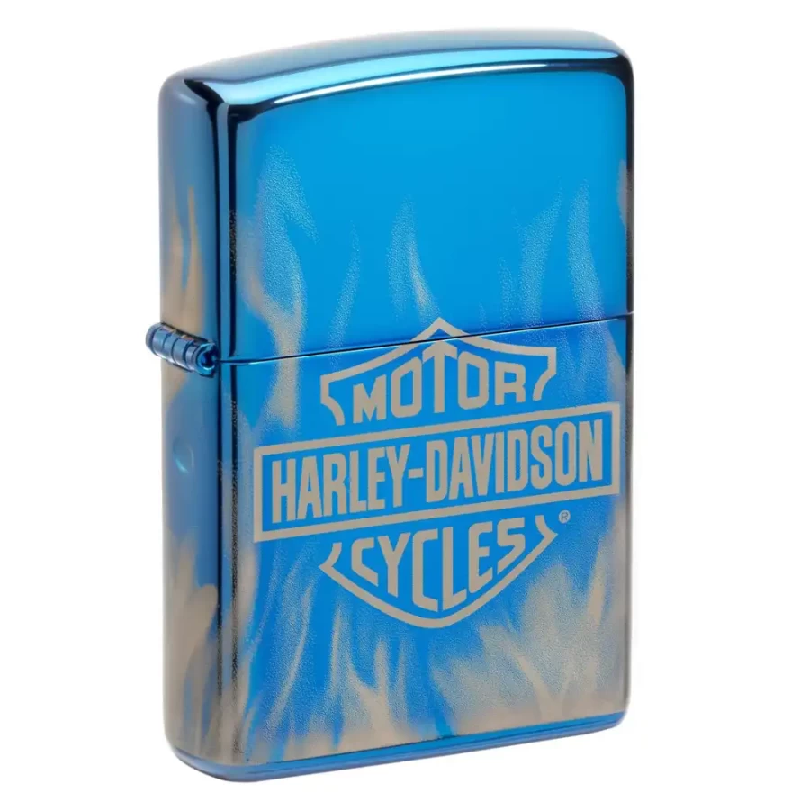 Zippo Harley-Davidson® Çakmak, Sapphire Logo - 1