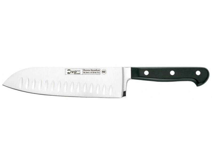 Ivo 2322 BladeMaster 18cm Siyah Santoku Bıçağı - 1