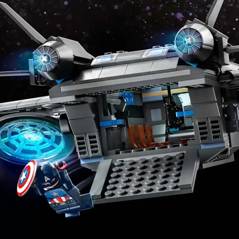 Lego The Avengers Quinjet - 4