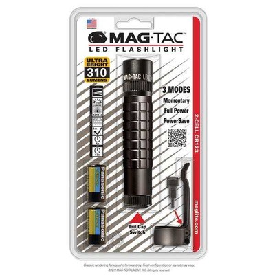 Maglite SG2LRE6Y Mag-Tac 2Cell CR123 LED Fener (Blisterli) - MAGLITE