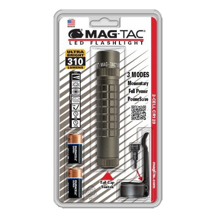 Maglite SG2LRF6Y Mag-Tac 2Cell CR123 LED Fener (Blisterli) - MAGLITE