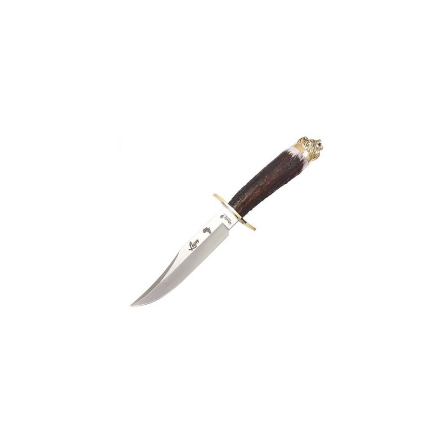 Muela Aslan 16cm Bıçak, Geyik Boynuzu Sap - 1