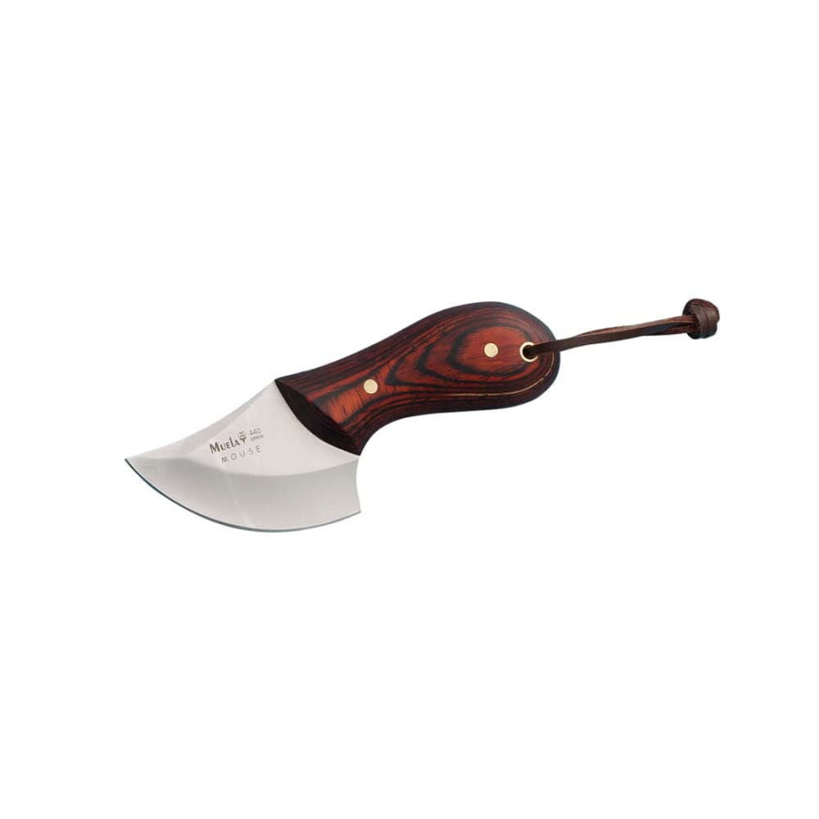 Muela Mouse 6cm Bıçak, Mercan Sap - 1