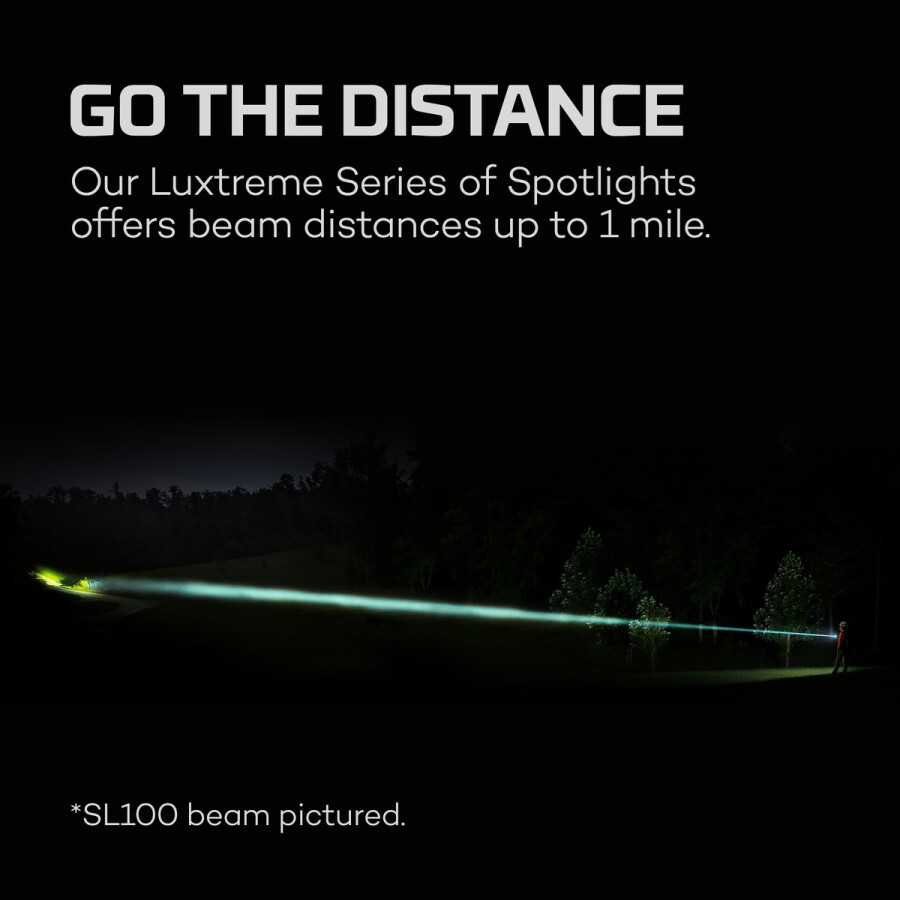 Nebo 1001 Luxtreme SL100 Şarjlı LEP Lazer 1,6km Mesafeli Spot Fener - 3