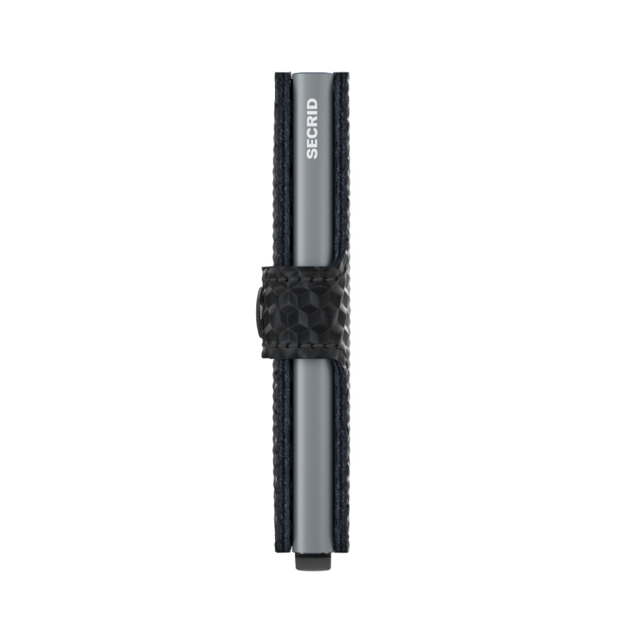 Secrid Miniwallet Cubic Black Titanium Cüzdan - 3