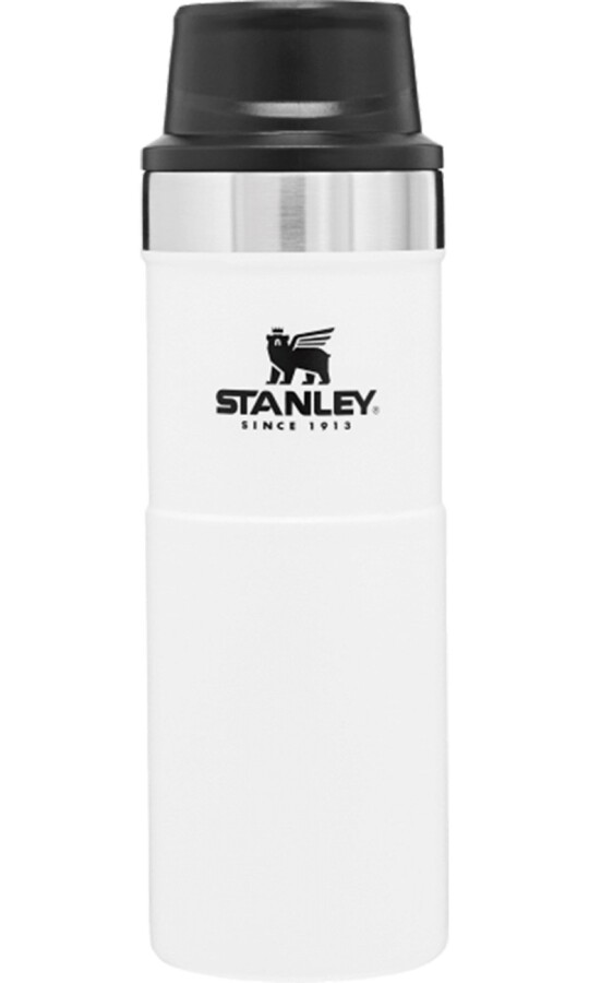 Stanley Classic 2.0 Tek El Termos Mug 0,47 Lt - Beyaz - STANLEY