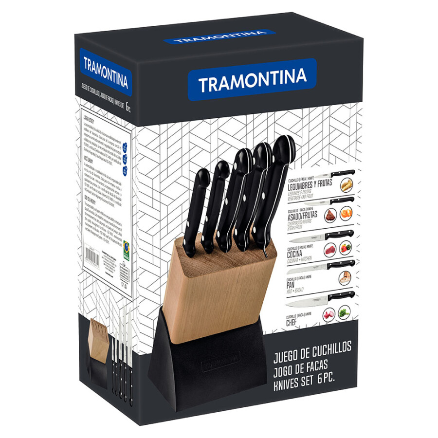 Tramontina 23899077 Ultracorte 6lı Blok Set - 3