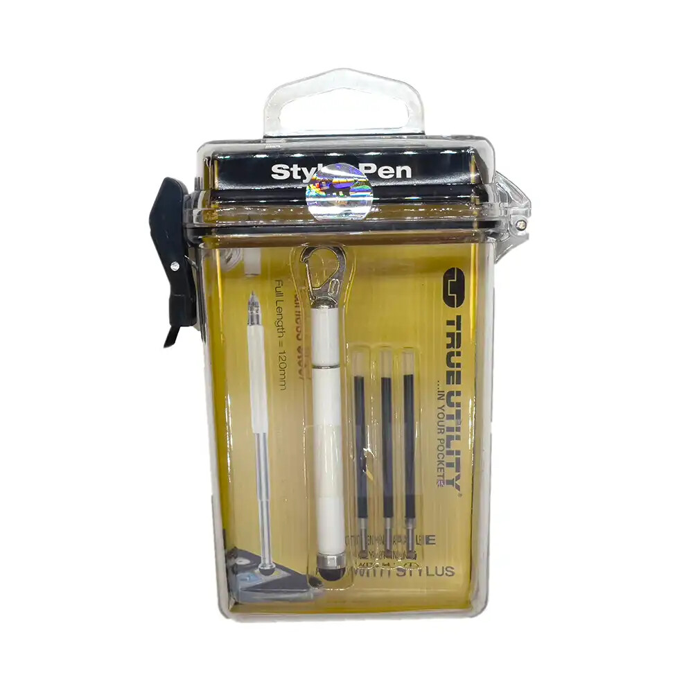True Utility 257W Stylus kalemli Anahtarlık - TRUE UTILITY