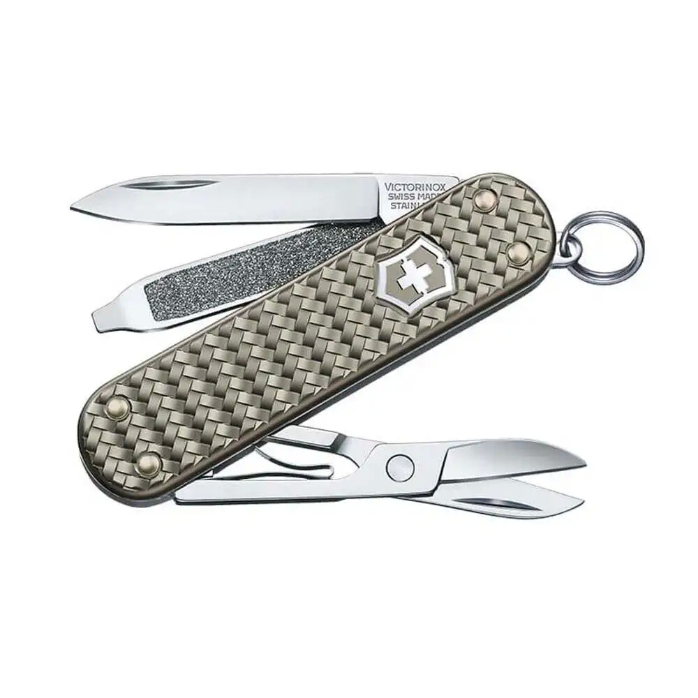 Victorinox 0.6221.4031G Classic Alox Çakı, Gri - VICTORINOX ÇAKI