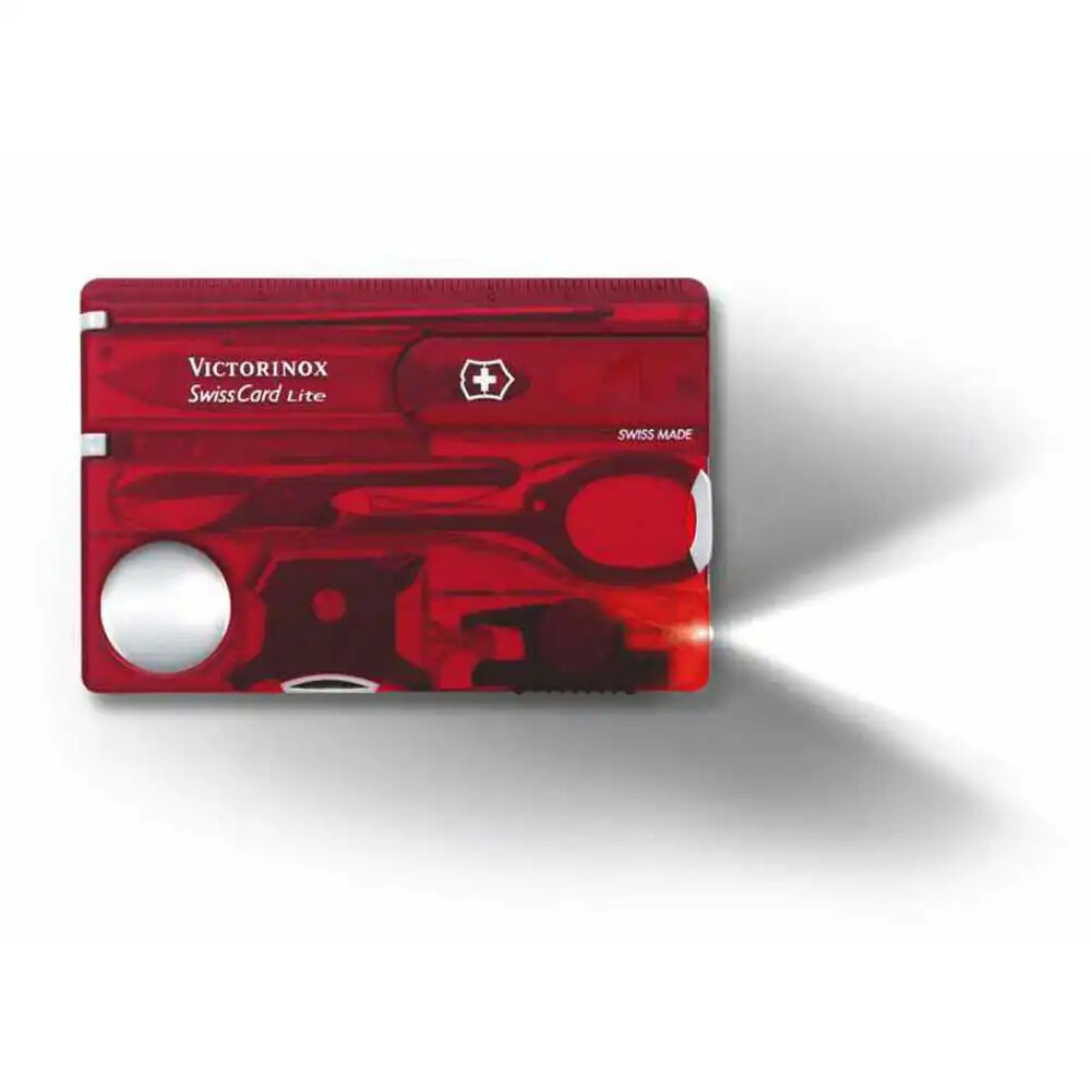 Victorinox 0.7300.T SwissCard Lite Ruby - VICTORINOX ÇAKI