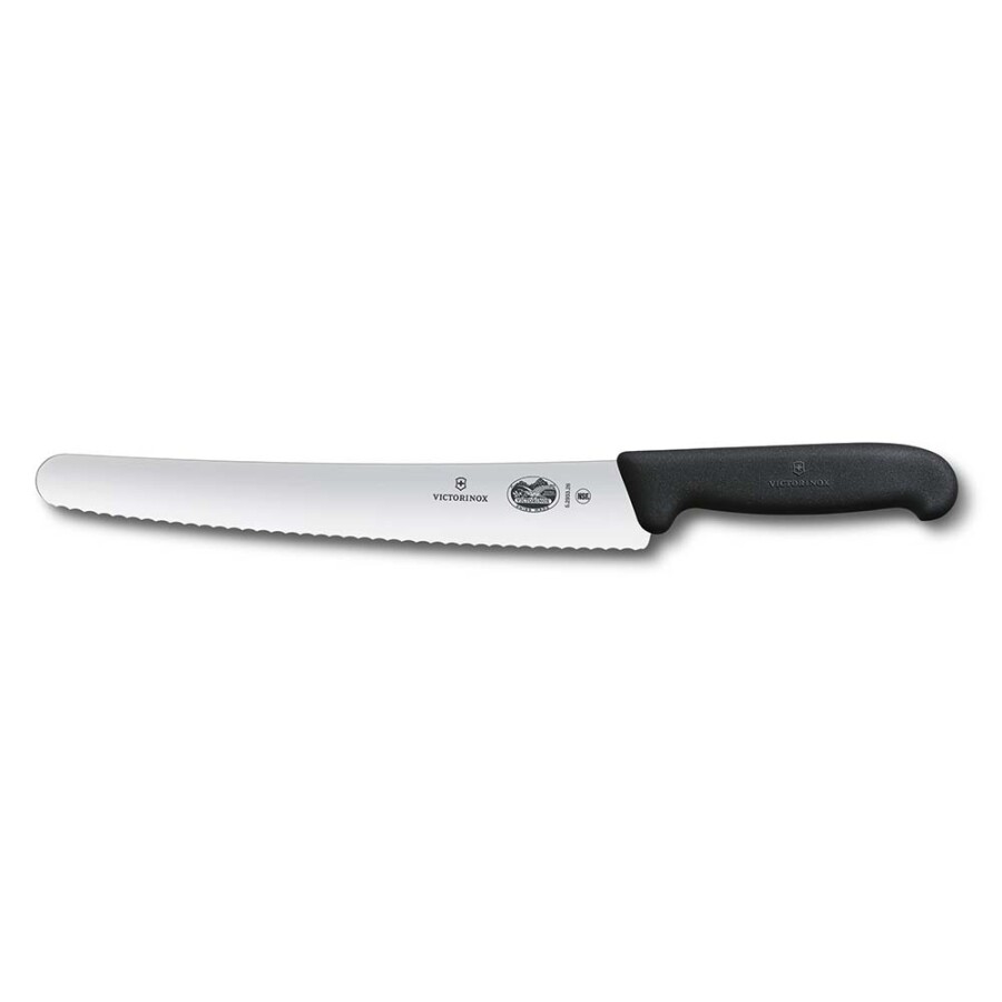 Victorinox 26cm Siyah Pasta Bıçağı, Blisterli Paket - VICTORINOX MUTFAK