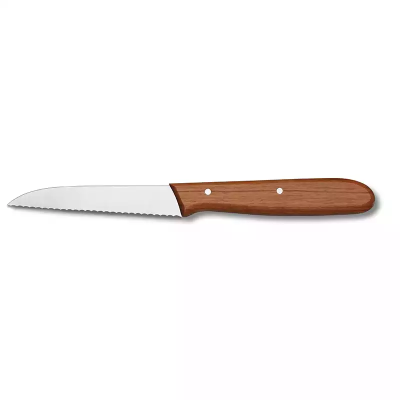Victorinox 5.0439 8 cm Bubinga Tırtıklı Soyma Bıçağı - 1