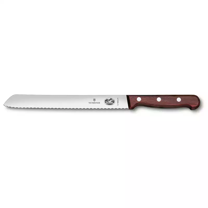 Victorinox 5.1630.21 21cm Gül Ağacı Ekmek Bıçağı - 1