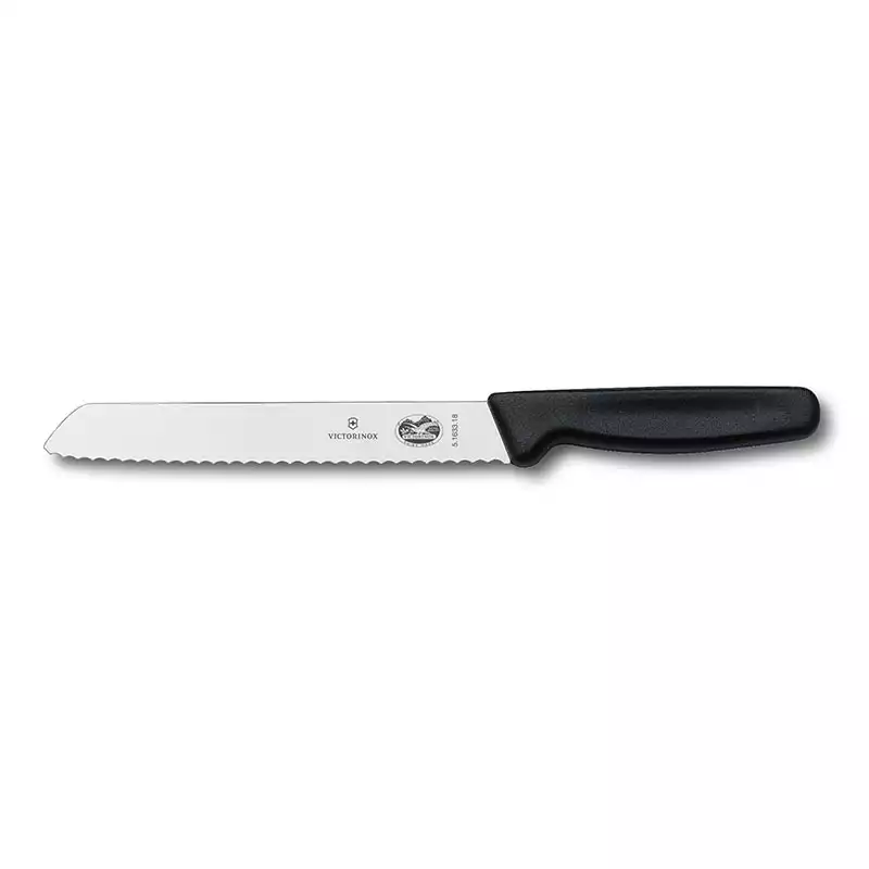 Victorinox 5.1633.18 18cm Siyah Ekmek Bıçağı - 1