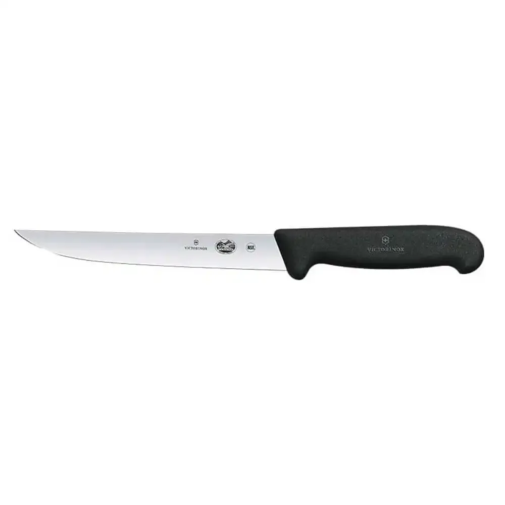 Victorinox 5.2803.15 15cm Siyah Dar Ağızlı Dilimleme Bıçağı - 1