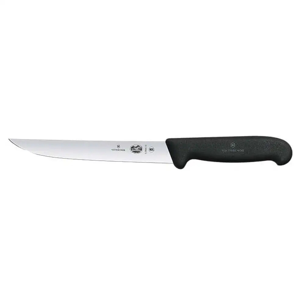 Victorinox 5.2803.18 18cm Siyah Dar Ağızlı Dilimleme Bıçağı - VICTORINOX MUTFAK