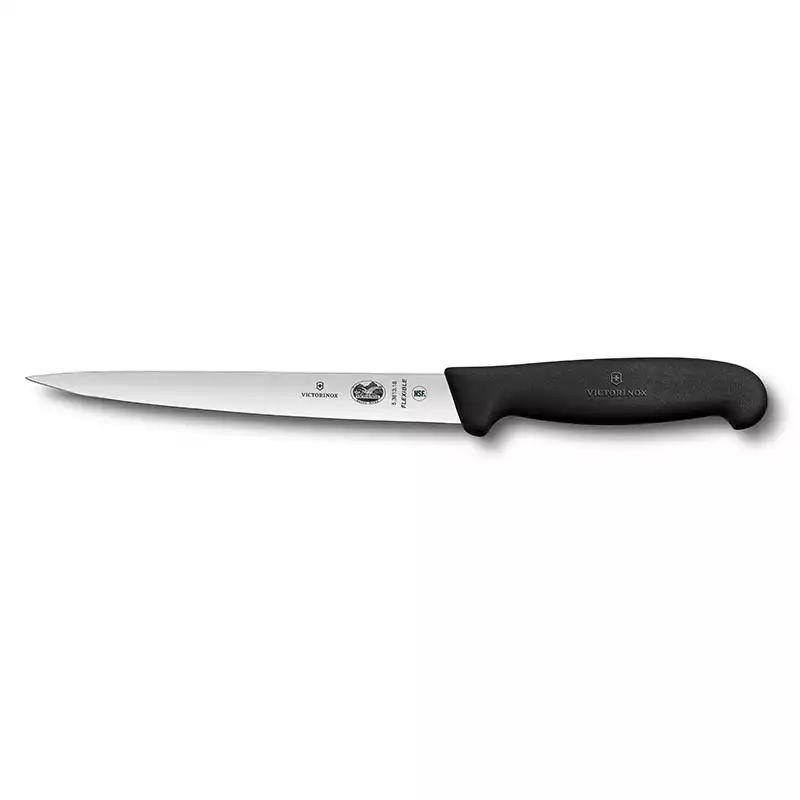Victorinox 5.3813.18 18cm Siyah Fileto Bıçağı - 1