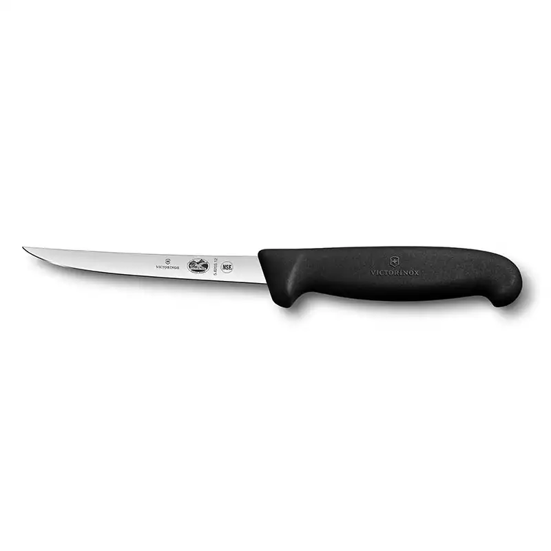 Victorinox 5.6203.12 12cm Siyah Ekstra Dar Ağız Sıyırma Bıçağı - 1