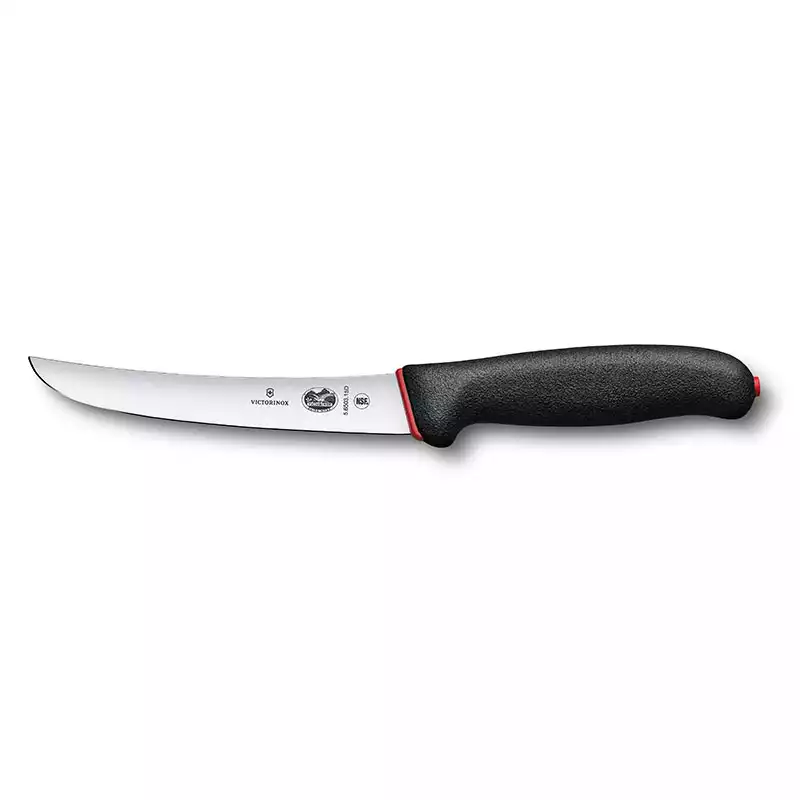 ​​​​Victorinox 5.6503.15D 15cm Siyah Kavisli Kemik Sıyırma Bıçağı, Kaydırmaz Sap - 1
