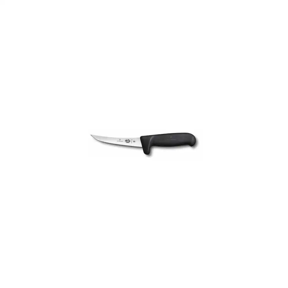 Victorinox 5.6603.12M 12cm Siyah Sıyırma Bıçağı, Parmak Korumalı - VICTORINOX MUTFAK