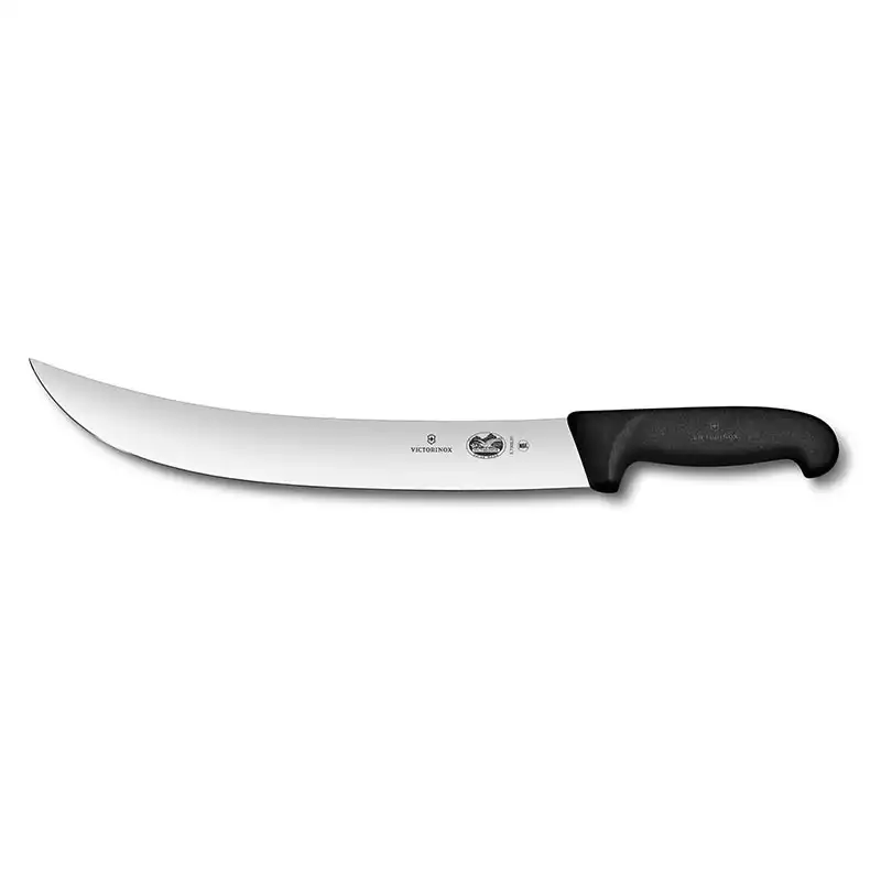 Victorinox 5.7303.31 31cm Siyah Kavisli Kasap Bıçağı - 1