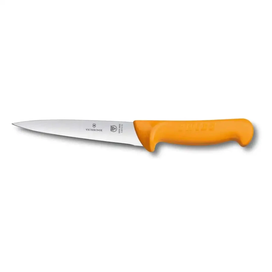 Victorinox 5.8412.13 13cm Sarı Swibo Eğik Kenar Doğrama Bıçağı - 1