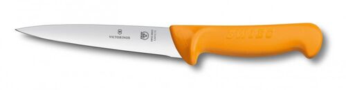 Victorinox 5.8412.18 18cm Sarı Swibo Eğik Kenar Doğrama Bıçağı - 1