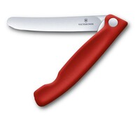 ​​​​​​​​​​​​​​​​​​​​​​​​​​​​​​​​​Victorinox 6.7801.FB 11cm Kırmızı Düz Katlanabilir Domates Bıçağı - 1