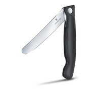 ​​​​​​​​​​​​​​​​​​​​​​​​​​​​​​​​​​Victorinox 6.7803.FB 11cm Siyah Düz Katlanabilir Domates Bıçağı - 2