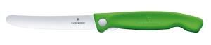 ​​​​​​​​​​​​​​​​​​​​​​​​​​​​​​​​Victorinox 6.7836.F4B 11cm Yeşil Tırtıklı Katlanabilir Domates Bıçağı - 4