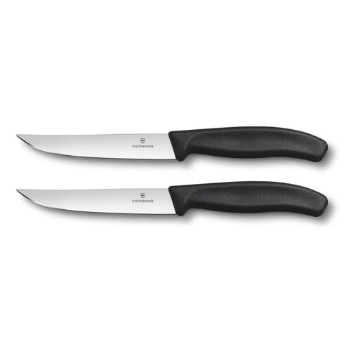 Victorinox 6.7903.12B 12cm Siyah 2li Biftek Bıçağı, Blisterli Paket - 1