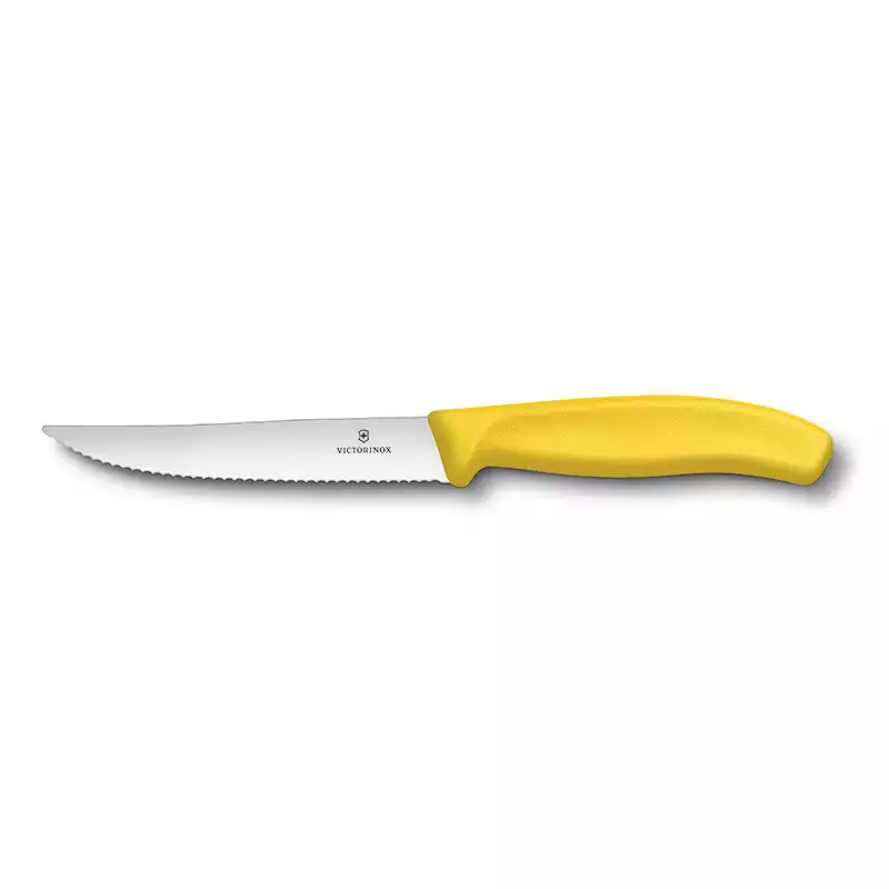 ​​​Victorinox 6.7936.12L8 12cm Sarı Tırtıklı Biftek Bıçağı - 1
