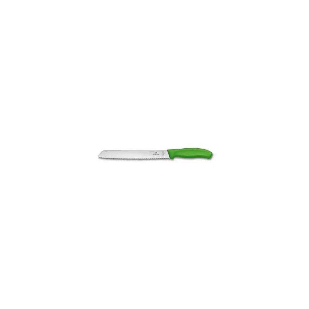 ​​​​​​​​​​​​​​​​​​​​​​​​​​​​​​​​​​​​​​​​​​​Victorinox 6.8636.21L4B 21cm Yeşil Ekmek Bıçağı, Blisterli Paket - VICTORINOX MUTFAK
