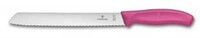 ​​​​​​​​​​​​​​​​​​​​​​​​​​​​​​​​​​​​​​​​​​​Victorinox 6.8636.21L5B 21cm Pembe Ekmek Bıçağı, Blisterli Paket - 1