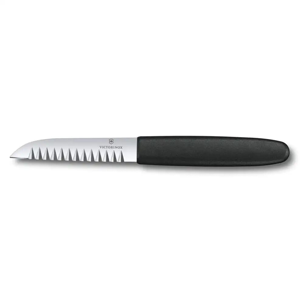 Victorinox 7.6054.3 8,5cm Siyah Dekor Bıçağı - VICTORINOX MUTFAK