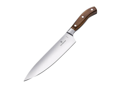 Victorinox 7.7400.22G 22cm Gül Ağacı Grand Maître Dövme Çelik Doğrama Bıçağı, Hediye Kutulu - 3